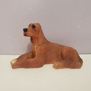 Castagna Vintage  Irish Sitter Dog Figurine Home Decor 3"×5"